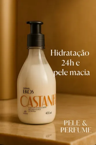 Hidratante EKOS CASTANHA