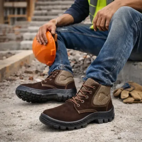 Bota Segurança Nobuck Marluvas Trekking 50b26