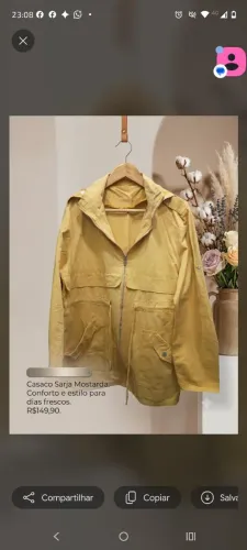Casaco parka 