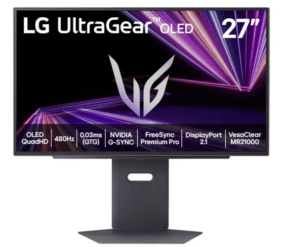 Monitor Gamer LG UltraGear? - Tela OLED 27" , QHD Novo Lacrado 1 ano de garantia