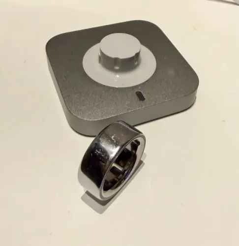 Oura Ring 4 Silver Tamanho 5