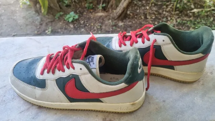 Tênis Nike air force cores Fluminense 