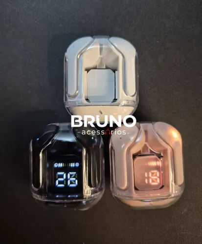 Fone de ouvido Bluetooth Colorido