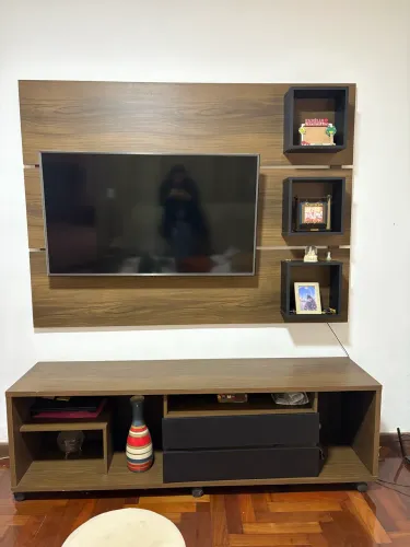 Rack com painel