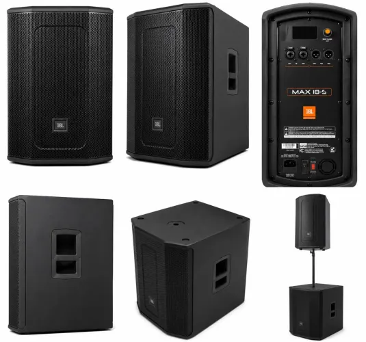 ? Caixa Ativa JBL MAX 18-S - Subwoofer Profissional 18? | Alta Potência