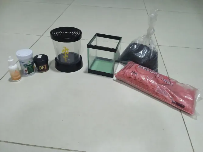 Aquários e ítens de aquário