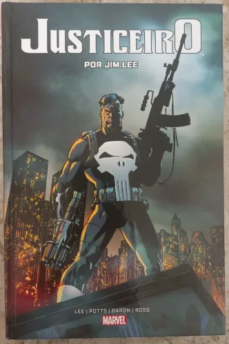 Justiceiro por Jim Lee Marvel Vintage Capa Dura da Editora Panini
