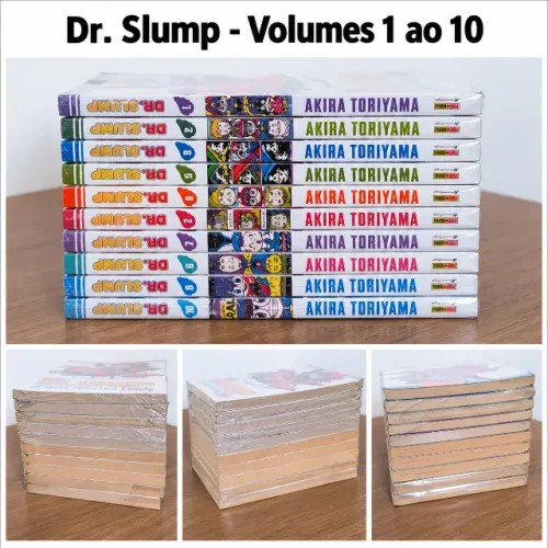 Dr. Slump Vol. 1 ao 10 - Coleção de Mangás