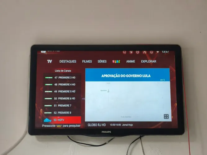 Vendo essa tv