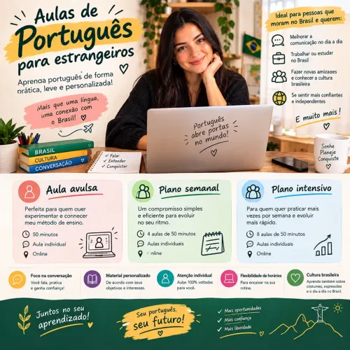 Aulas de português