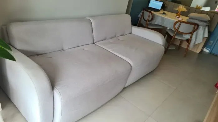 Sofá retrátil sem caixa