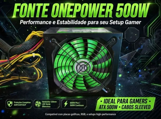 Fonte 500w Onepower