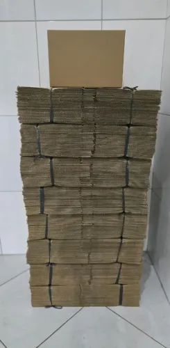 Fardo com 25 caixas de papelão (20cmx25cmx30cm)