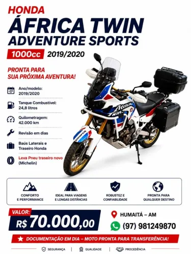 CRF ÁFRICA TWIN 1000cc