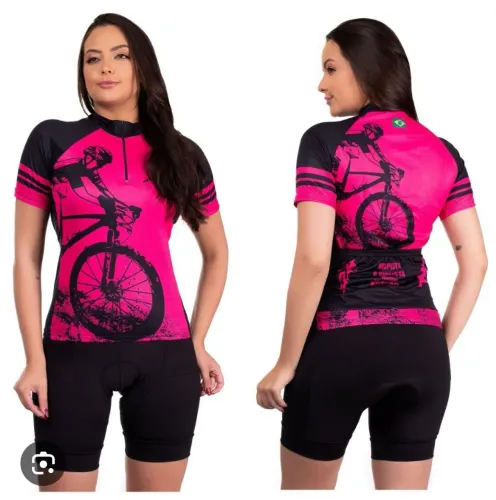 Roupa de ciclismo feminino