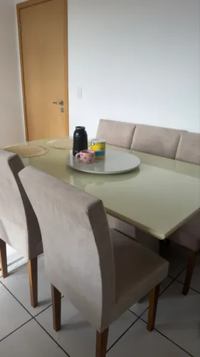 Mesa 6 cadeiras nova