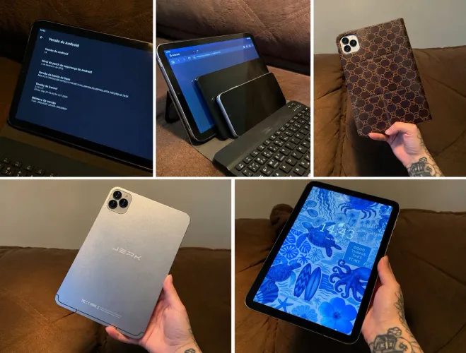 Tablet Android 14, 8 De RAM e 512GB (VENDO OU TROCO)