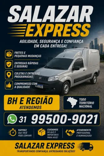 Fretes para todo Brasil