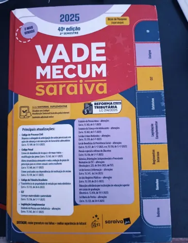 Vade Mecum Saraiva 2025