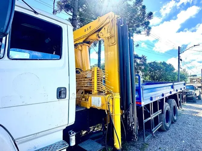 Vendo Conjunto Caminhao MB Munck Madal 35 toneladas em Curitiba Diret c/ Proprietario