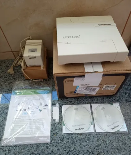 Vendo Central Pabx AnalÓGica 2 Linhas 4 Ramais Modulare I Intelbras, com fonte funcionando