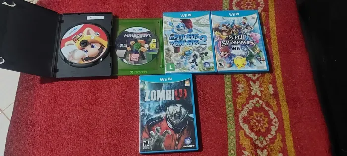 Jogos de wiiU cada 1 tem um valor