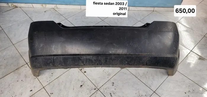PARACHOQUE TRASEIRO FORD FIESTA SEDAN 03/10