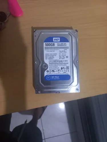 Vendo HD 500G usado, funcionando perfeitamente 