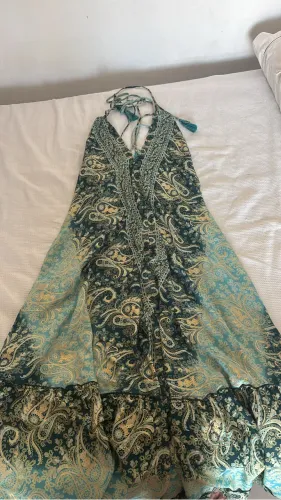 Vestido longo indiana novo