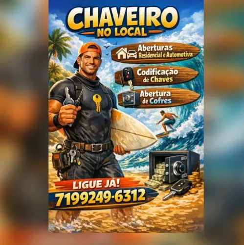 Chaveiro 24 horas  swell 