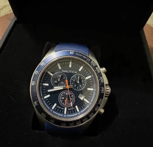 Relógio Nautica Vivara Original Masculino Prova d'água Napobf121 46Mm