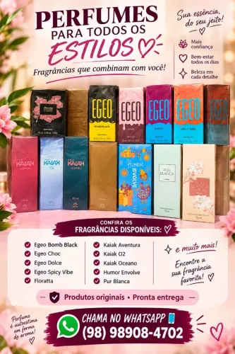 Perfumaria feminina