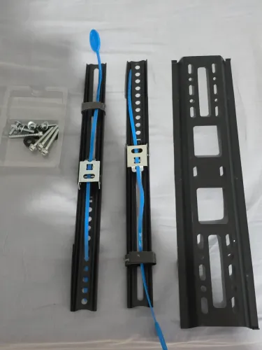 Suporte Fixo ELG N01V4 para TV 32" a 77" até 50kg Aço Carbono Preto