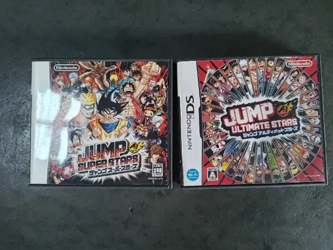 Jogos Jump Super Stars + Jump Ultimate Stars para Nintendo DS
