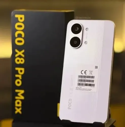 Celular Xiaomi Poco X8 Pro Max Preto 12Ram 512Gb Novo Lacrado.