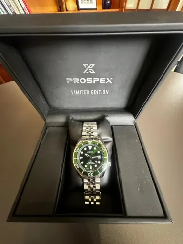Relógio Seiko Prospex Sumo Green Diver Automático SPB103J1