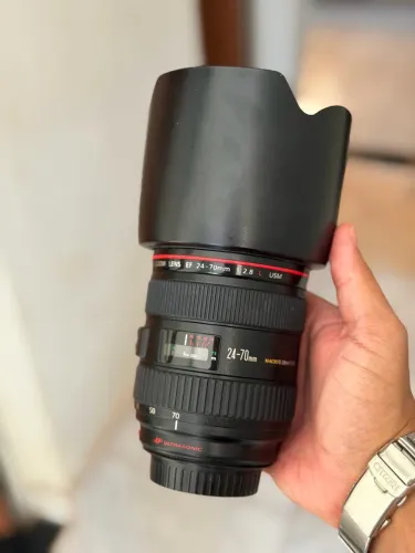 Lente canon 24 70 2.8