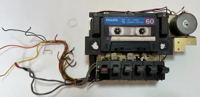 Tape Deck Gradiente S-96 - Mecanismo