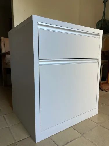 Comoda com gaveta e porta sapatos 