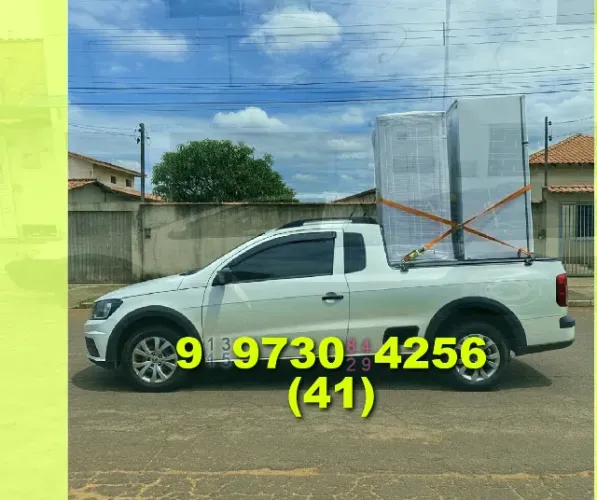 Frete é aqui! Transporte rápido e seguro - solicite já!
