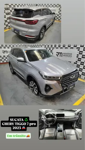 SUCATA CHERY TIGGO 7 PRO 2023 PEÇAS E ACESSÓRIOS 