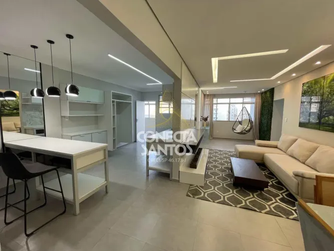 Apartamento com 3 quartos, José Menino, Santos - R$ 1.75 mi, Cod: 2075