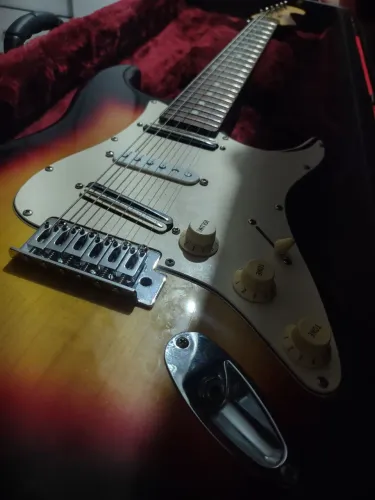 Guitarra Barata Memphis mg22 Custon aceito trocas