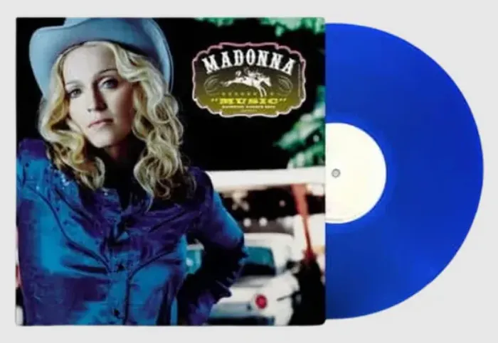 Madonna - Music Blue Vinyl Repress edition