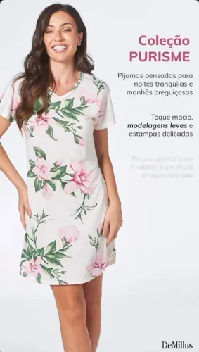 Camisola Purisme DeMillus 