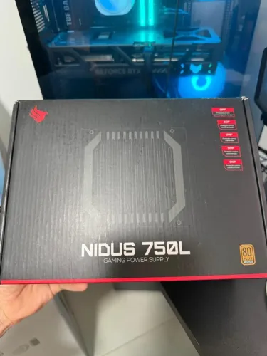 FONTE PC NIDUS 750W GAMING POWER
