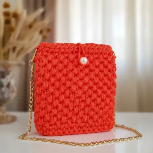 Bolsa de Crochê