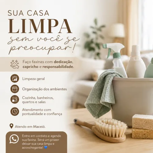 Diária de faxina