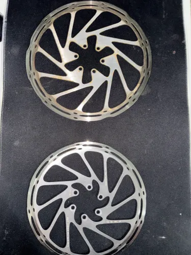 Vendo par de discos sram ,203mm e um 180mm
