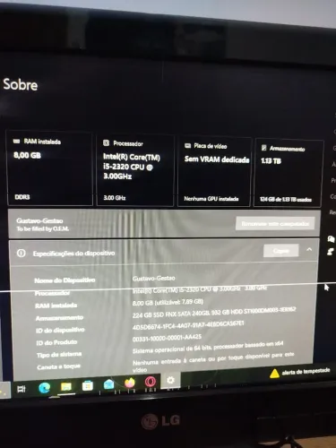 Vende se PC Simples 